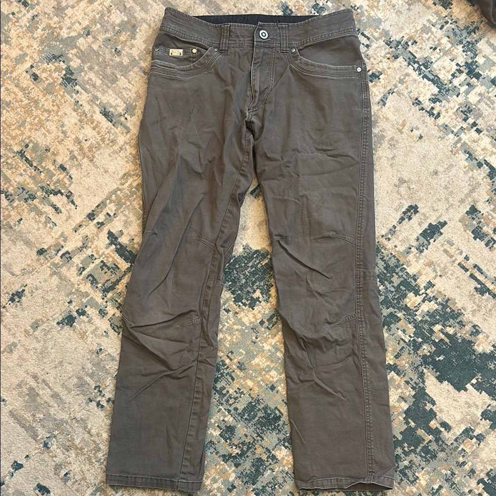 Kuhl Charcoal Gray Kanvas Jean Pants